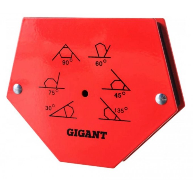 Угольник магнитный шестиугольник 75LBS GIGANT G-0515 15903478